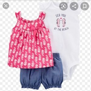 3pcs Girls summer outfits